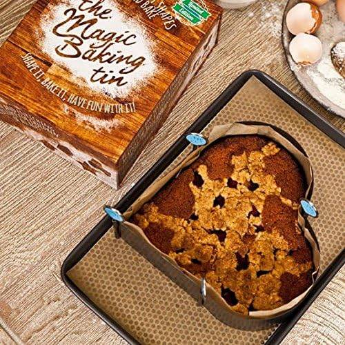 Magic Baking Tin - Create 100's of Cake Shapes - tribz - Magic 9786040518095