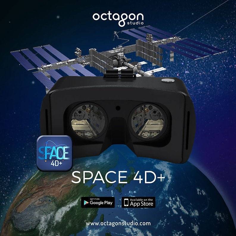 Octagon 4D+ Space Cards - Augmented Reality, Educational Toy - tribz - Octagon Studio 5391528220069