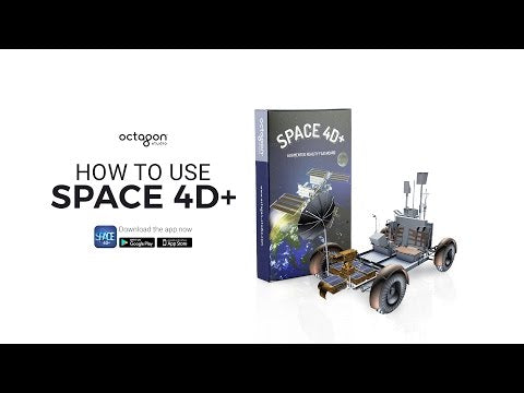 Octagon 4D+ Space Cards - Augmented Reality, Educational Toy - tribz - Octagon Studio 5391528220069