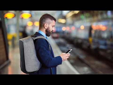 Anti - Theft, Waterproof, Laptop Backpack with USB Port from Kogan. - tribz - Kogan 6888644575286