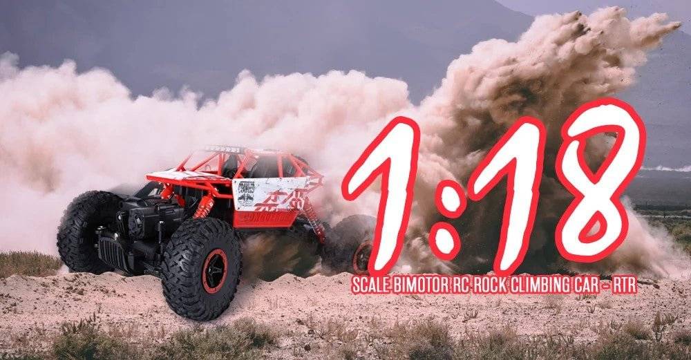 Rock Crawler - 4WD Remote Control Rally Car - tribz - tribz 5055972335600