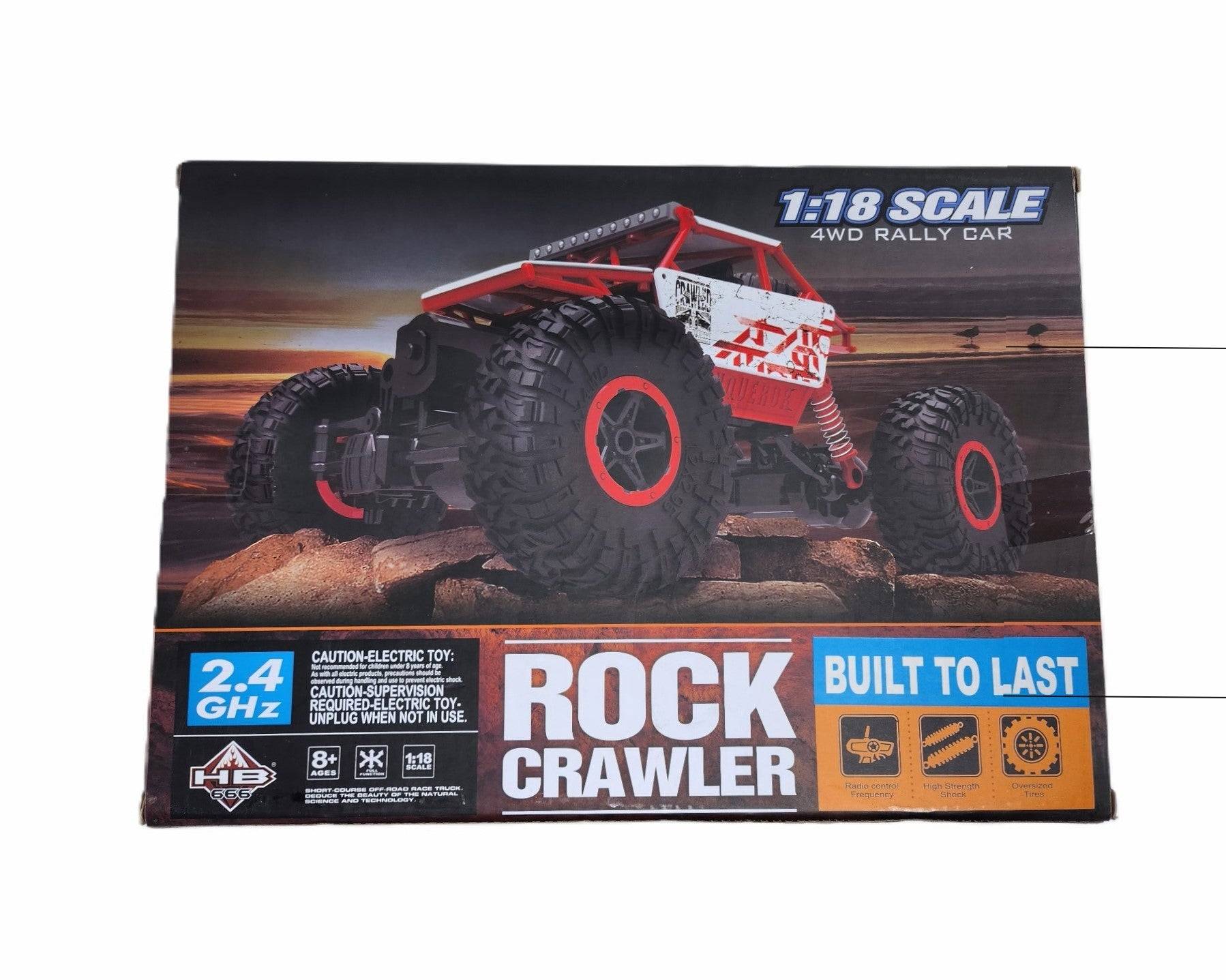 Rock Crawler - 4WD Remote Control Rally Car - tribz - tribz 5055972335600