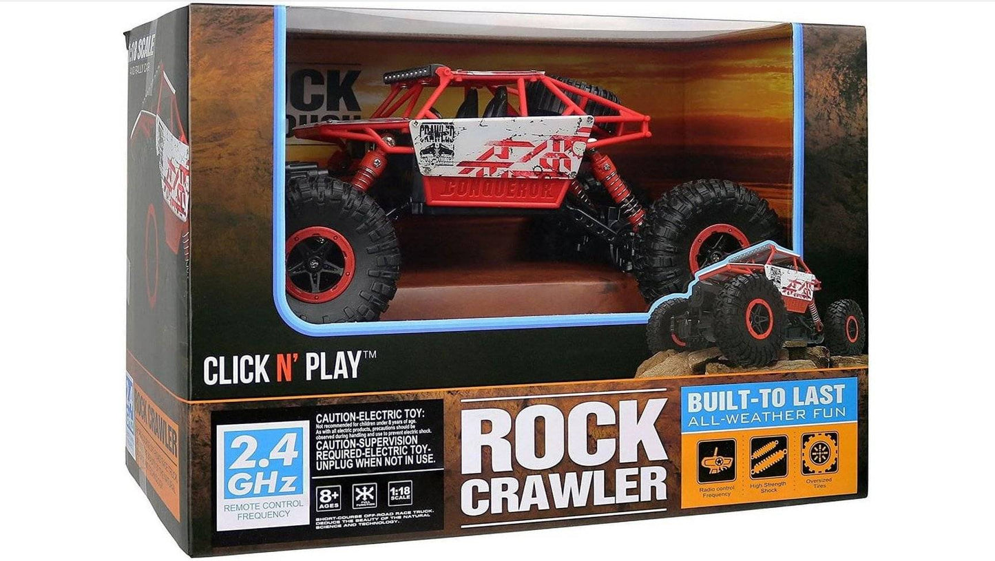 Rock Crawler - 4WD Remote Control Rally Car - tribz - tribz 5055972335600