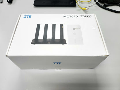 ZTE MC7010 5G Modem with T3000 WiFi 6 Router, Unlocked