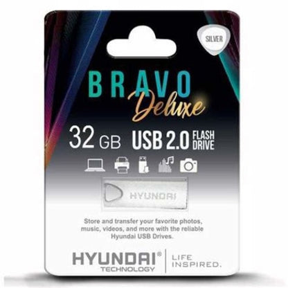 Hyundai Bravo Deluxe 32GB Flash Drive (USB 2.0)