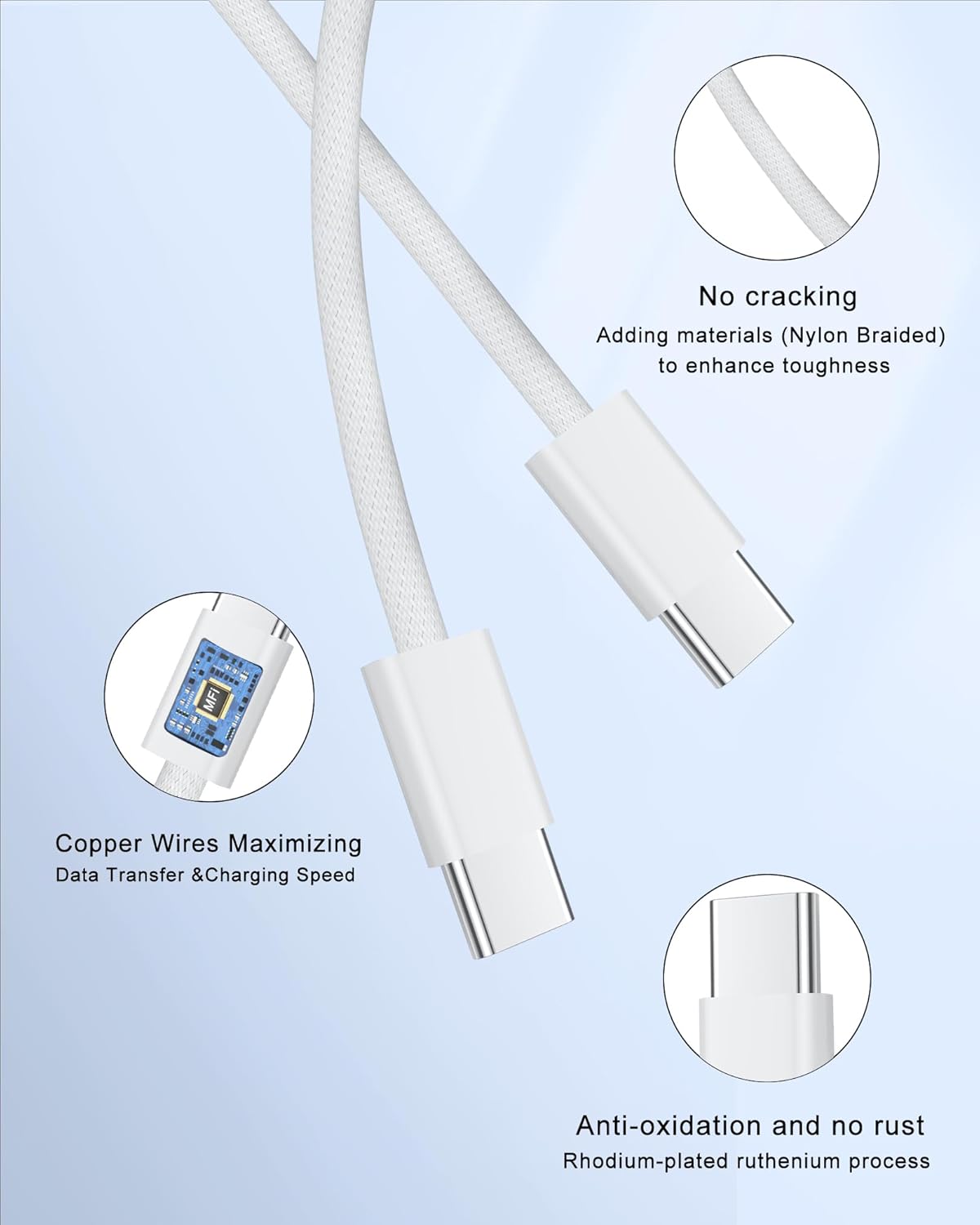 Apple 20W USB-C UK 3 Pin Power Adapter - Model MUVT3B/A (Part Number: A2305)