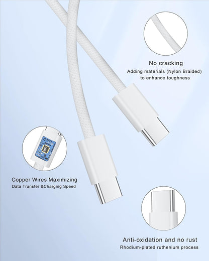 Apple 20W USB-C UK 3 Pin Power Adapter - Model MUVT3B/A (Part Number: A2305)