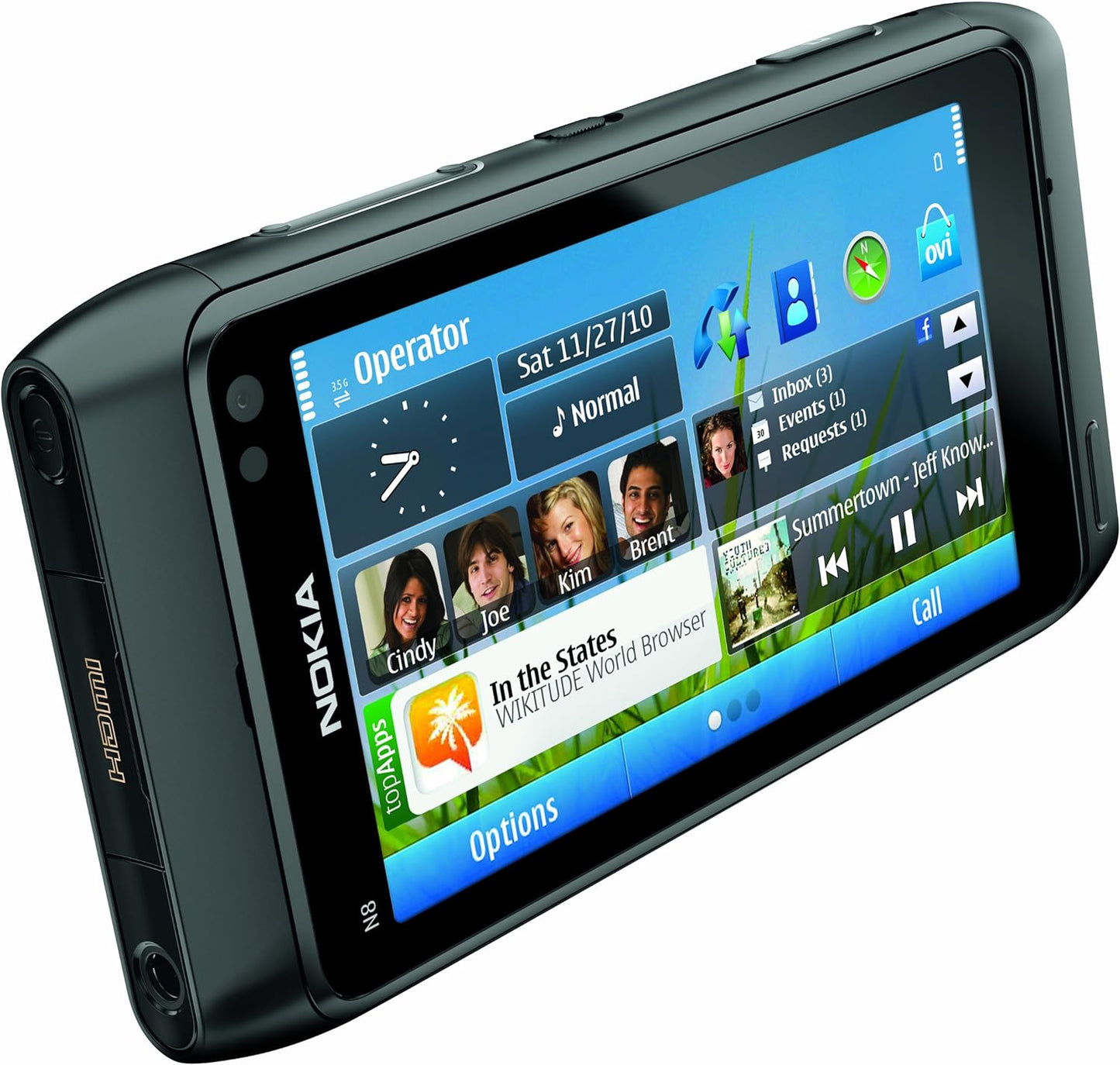 Nokia N8 -  Sim Free, Original Box