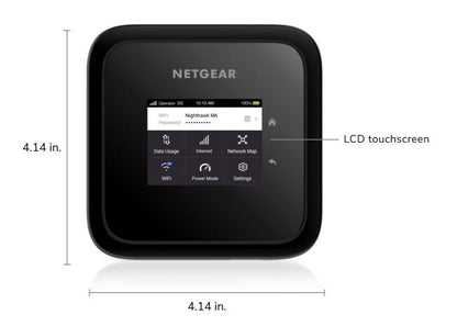 Netgear, Nighthawk M6, 5G, WiFi 6 Mobile Router. Unlocked. (MR6110) - New & Preloved