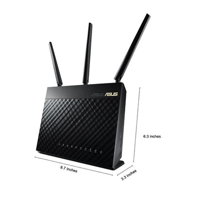 ASUS RT - AC68U - Wireless Router - tribz - Asus 886227418992