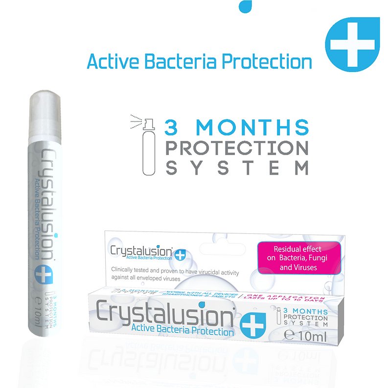 Crystalusion Plus - Active Device Protection from Virus & Germs - tribz - Crystalusion 5030578496269