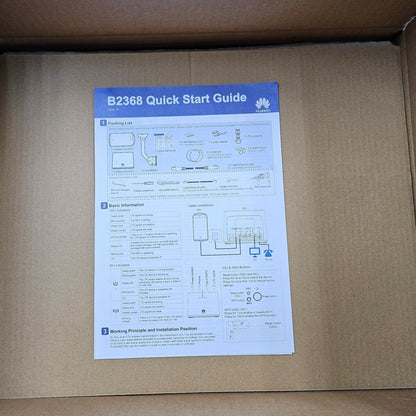 Huawei B2368, 5Ghz CPE, 4G LTE, Outdoor Router - tribz - Huawei 6901443299065