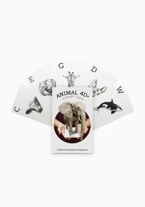 Octagon 4D+ Animals Cards - Augmented Reality, Educational Toy - tribz - Octagon Studio 5391528220007