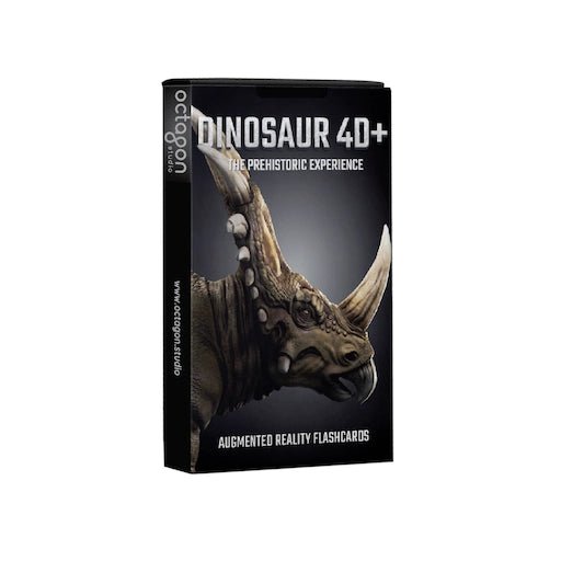 Octagon 4D+ Dinosaur Cards - Augmented Reality, Educational Toy - tribz - Octagon Studio 5391528220038