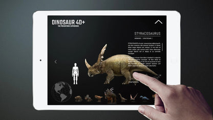 Octagon 4D+ Dinosaur Cards - Augmented Reality, Educational Toy - tribz - Octagon Studio 5391528220038