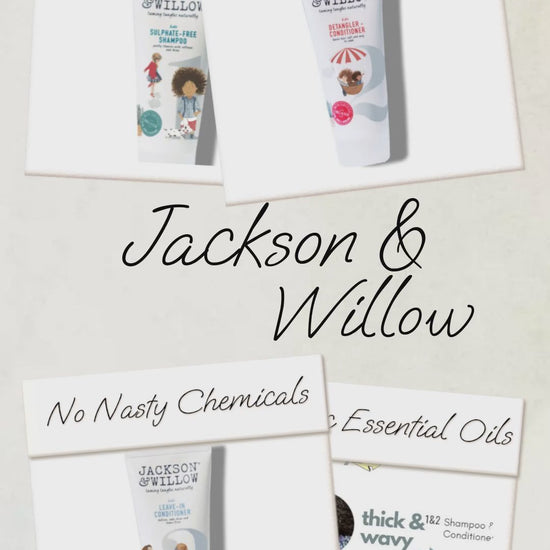 Jackson & Willow Triple Pack Deal - Shampoo, Conditioner & Detangler - tribz - Jackson & Willow