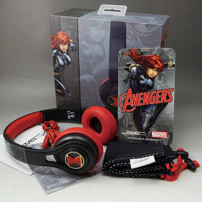 Marvel Collectors Edition, Black Widow SportWired, Microlite Headphones