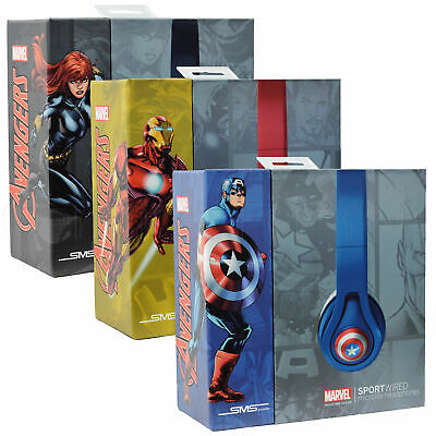 Marvel Collectors Edition, Black Widow SportWired, Microlite Headphones