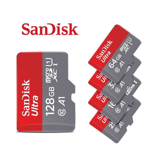 ScanDisk Ultra MicroSDHC Memory Card with Adapter [32/64/128GB] - tribz - Scandisk 619659185091