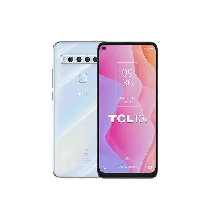 TCL 10L 256GB in Artic White Smartphone - tribz - TCL 4894461852157