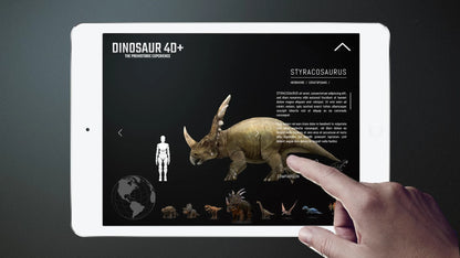 Octagon 4D+ Dinosaur Cards - Augmented Reality, Educational Toy