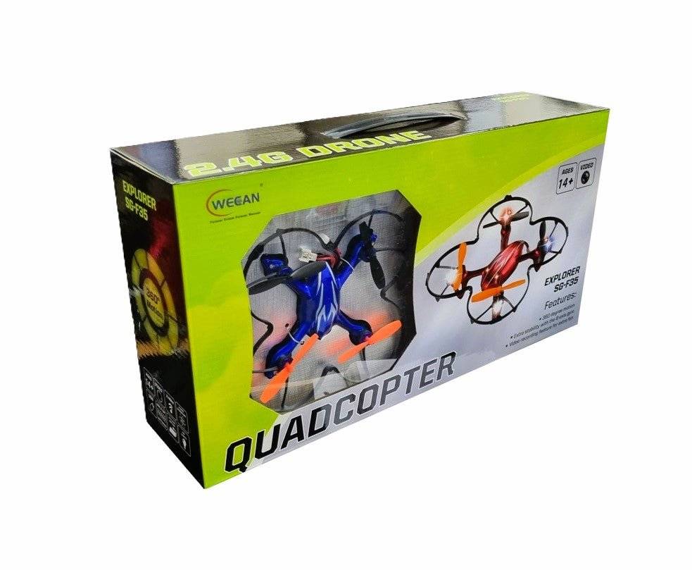 WECAN Explorer SG F35 Quadcopter Drone with Camera tribz