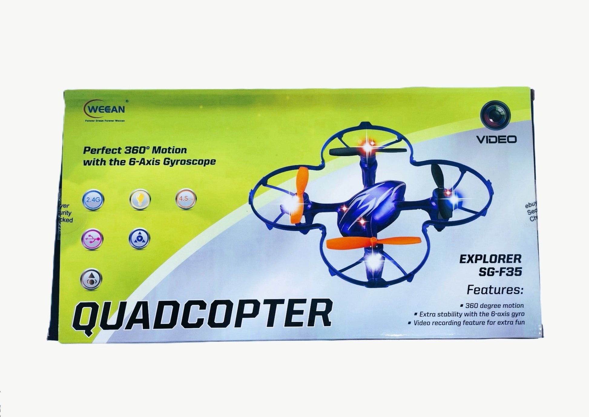 WECAN Explorer SG - F35 Quadcopter Drone with Camera - tribz - Wecan 505972334429