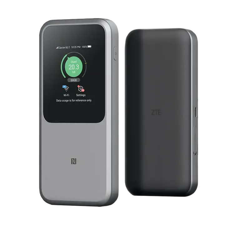 ZTE MU5120 5G WiFi 6 Mobile Hotspot & Power Bank – New & Preloved